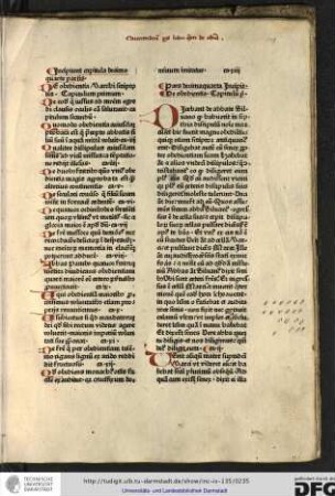 Pars decimaquarta incipit, de obedientia, capitulum primum.