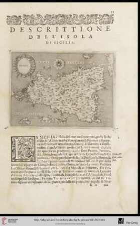 Descrittione dell‘ Isola di Sicilia