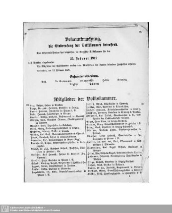 Mitglieder der Volkskammer