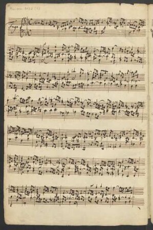 Fugen; cemb; c-Moll; HWV 610