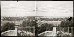 Panoramablick auf Paris