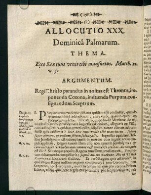 196-202, Allocutio XXX.