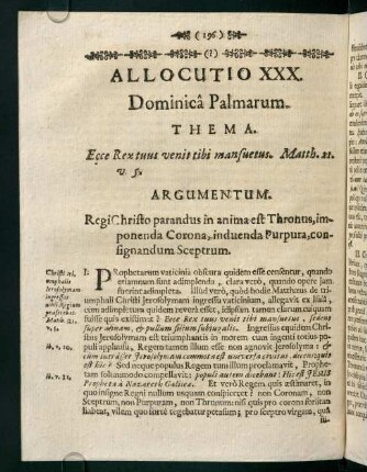 196-202, Allocutio XXX.