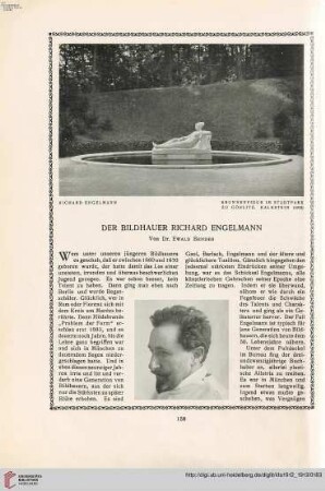 28: Der Bildhauer Richard Engelmann