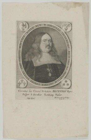 Bildnis des Iohannes Fridericus Bechtius