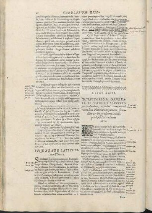 Caput XXIII. Directorium Generale, Ex Præmissis Præceptis particularibus, expeditè computandi vera loca Planetarum quinque, secundùm & longitudinem in Eclipticâ, & Latitudinem ab eâ.