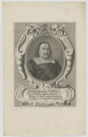 Bildnis des Johann Paulus Löffelholtz von Kolberg