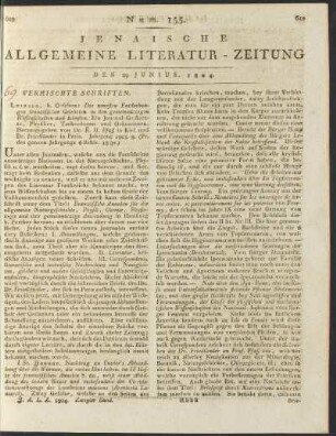 Num. 155. Den 29. Junius 1804