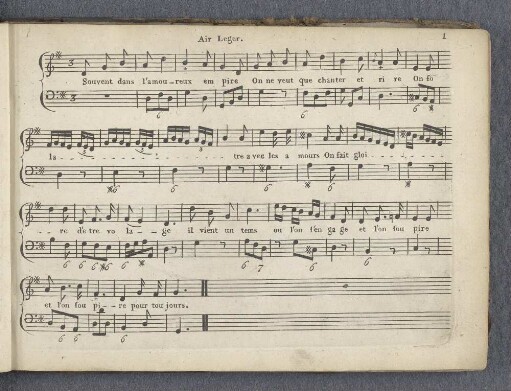 [One Hundred French Songs]
