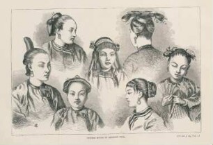 Chinese modes of dressing hair