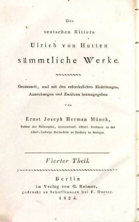 Ulrichi Ab Hutten Equitis Germani Opera Quae Extant Omnia, 4
