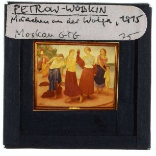 Petrow-Wodkin, Mädchen auf der Wolga