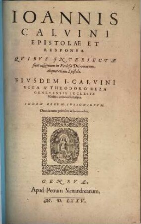 Epistolae et Responsa