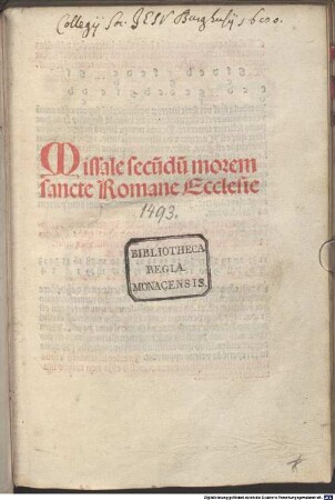 Missale Romanum
