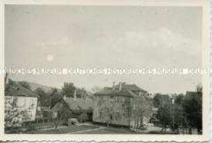 Ansicht einiger Häuser in Witzenhausen