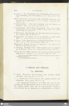 7. Cohäsion und Adhäsion
