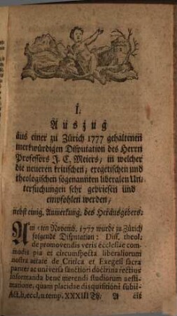 Acta historico-ecclesiastica nostri temporis oder gesammlete Nachrichten und Urkunden zu der Kirchengeschichte unserer Zeit, 5. 1778/79 = T. 33 - 40