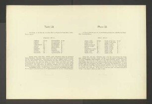 Tafel 22. und Tafel 23.