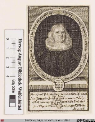 Bildnis Wolfgang Philipp Ernst