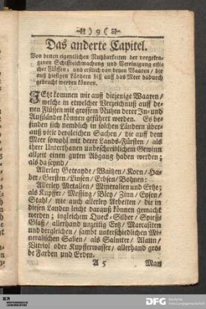 Das anderte Capitel.