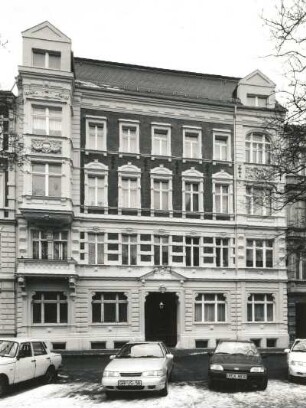 Görlitz, Lutherplatz 8. Wohnhaus (vor 1890). Straßenansicht