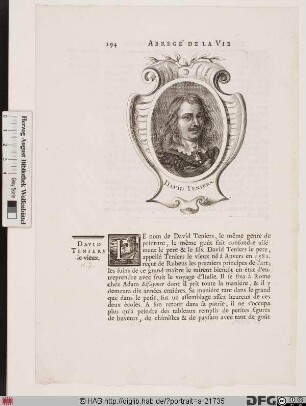 Bildnis David Teniers d. J.