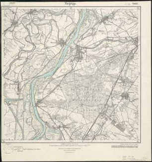 Meßtischblatt 2033 : Niegripp, 1932 : Niegripp. - Hrsg. 1902, einz. Nachtr. 1932. - 1:25000. - [Berlin]: Reichsamt für Landesaufnahme, 1932. - 1 Kt.