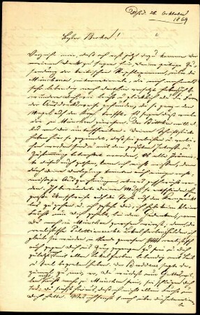 5-10-11-1.0000: Kehren, Joseph, Historien- und Heiligenmaler; diverse Schreiben ff.: Kritischer Bericht in der "Münchener Prämierten" und Aufnahme desselben in Künstlerkreisen