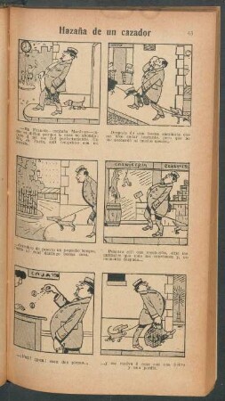 Hazaña de un cazador - [Cómic]