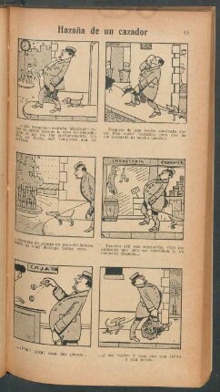 Hazaña de un cazador - [Cómic]