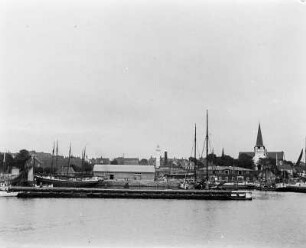 Rønne, Ortsansicht mit Nikolaikirche