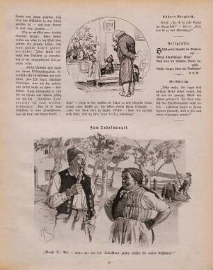"Onkel Balduins Lebkuchen" "Zum Tabakmangel"