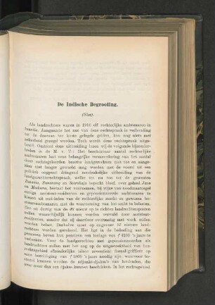 De Indische Begrooting, door Ch. P. J. Blok.