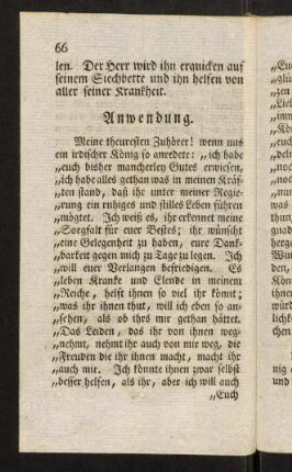 66-78, Anwendung.