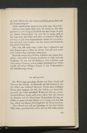 Sie sind gerettet