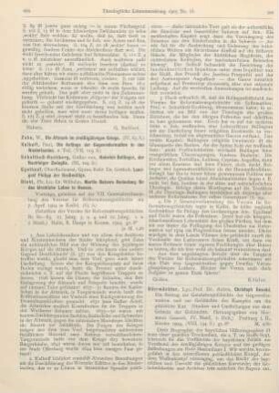 499-500 [Rezension] Kalkoff, Paul, Die Anfänge der Gegenreformation in den Niederlanden. 2. Teil. Vortrag