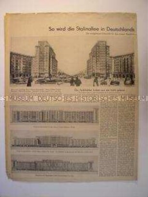Sonderdruck zum Nationalen Aufbauprogramm Berlin