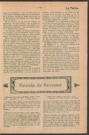 Revista de revistas