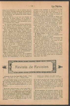 Revista de revistas
