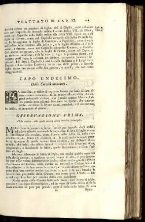 Capo 11. Delle Cornici mancanti.