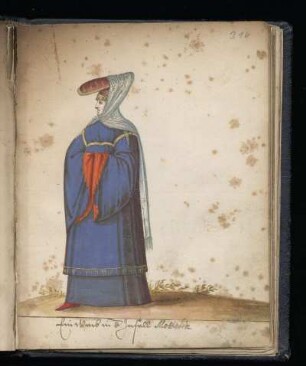 Frau von der Insel Lesbos