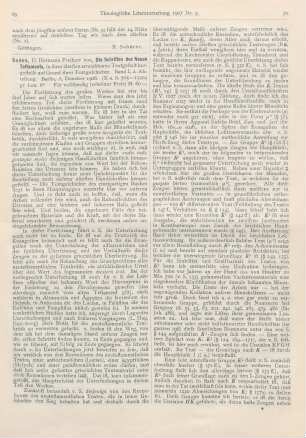 69-76 [Rezension] Soden, Hermann Freiherr von, Die Schriften des Neuen Testaments, in ihrer ältesten erreichbaren Textgestalt hergestellt auf Grund ihrer Textgeschichte. Band I, 2. Abteilung