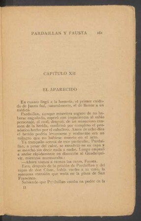 Capítulo XII - El aparecido