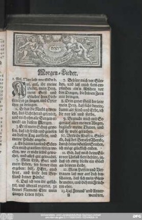 Morgen-Lieder.