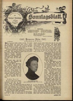 Ausgabe vom Sonntag, den 16. Mai 1909.