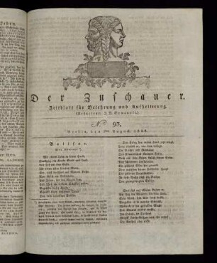No. 93 - 3. August 1822