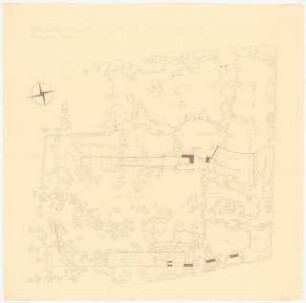 Waldfriedhof Berlin-Zehlendorf: Lageplan 1:1000