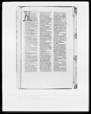 Heisterbacher Bibel — Initiale A, Folio 518recto
