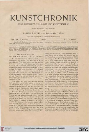 Heft 1 (14. Oktober 1897)