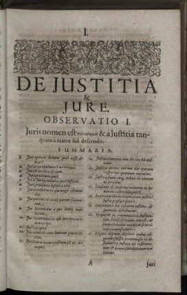 De Justitia & Jure.